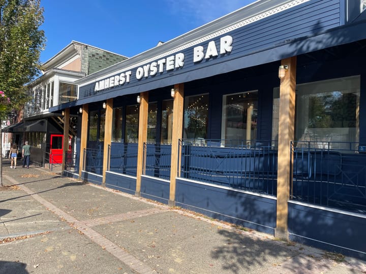 Local Lookout: The New Amherst Oyster Bar
