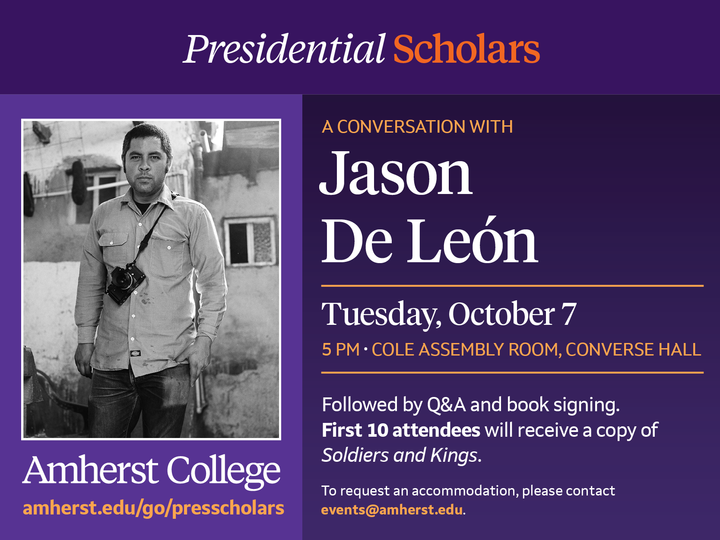 Event Spotlight: A Conversation with Jason De Leon